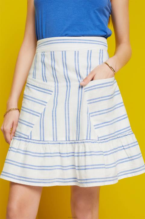 naiset Esprit luonnonvalkoinen hameet kevyesti kudottu hameet 82T6102