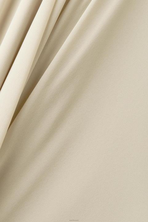 naiset Esprit pölyisen vihreä polvipituinen sifonkihame hameet 82T6279