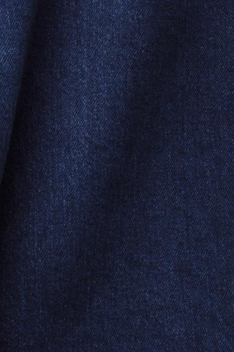 naiset Esprit sininen keskipesu polvipituinen denimhame hameet 82T6269