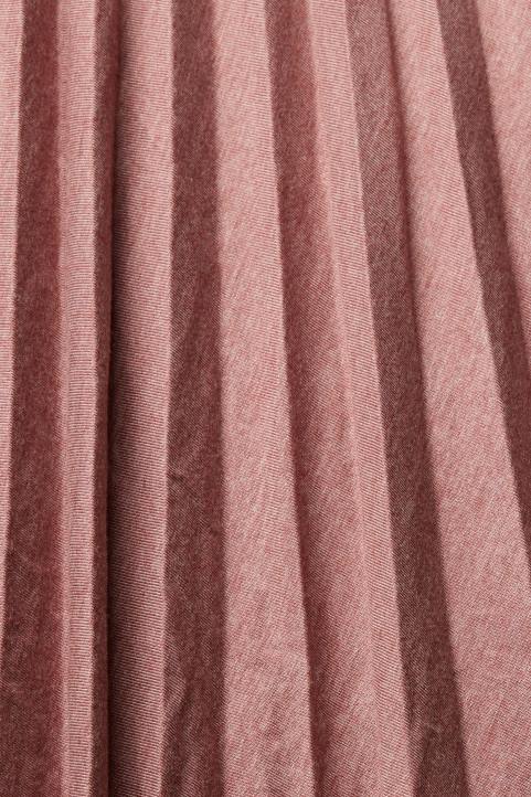 naiset Esprit terrakotta laskostettu midihame hameet 82T6433