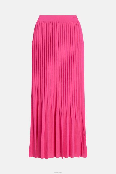 naiset Esprit vaaleanpunainen fuksia laskostettu midihame hameet 82T6391