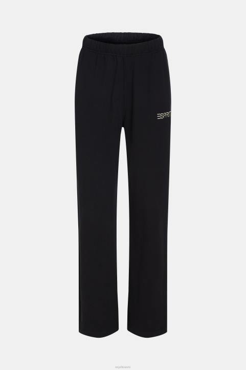 naiset ESPRIT x Rest & Recreation musta kapseli verkkarit housut & housut 82T6477