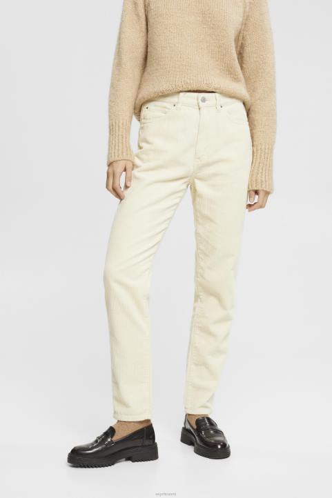 naiset Esprit jäätä äidille sopivat nyörihousut housut & housut 82T6252