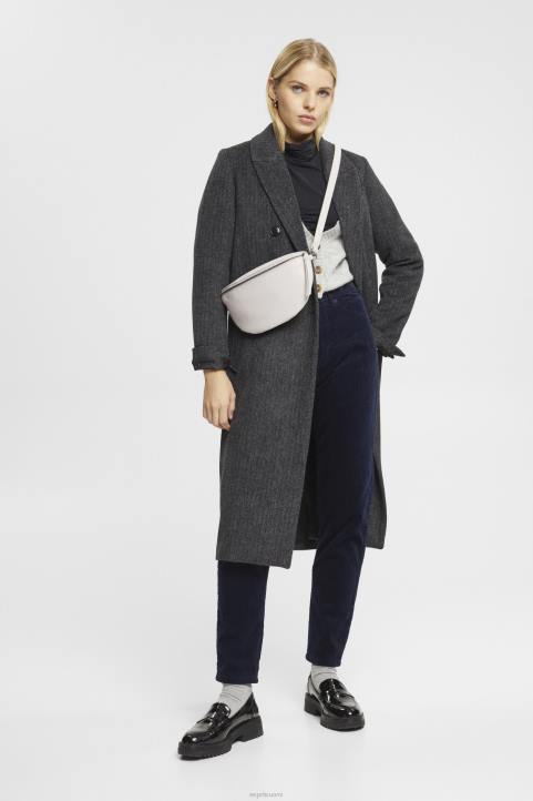 naiset Esprit laivasto äidille sopivat nyörihousut housut & housut 82T6253