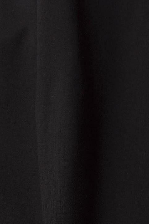 naiset Esprit musta haljattu helma housut vetoketjulla housut & housut 82T6248