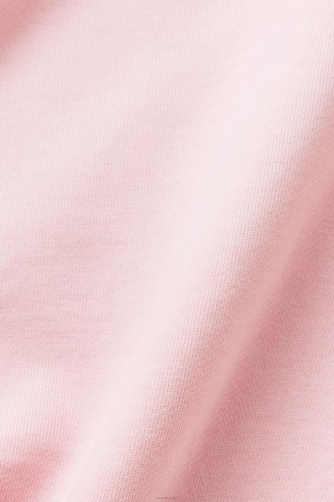 naiset Esprit pastelli pinkki verryttelyhousut logolla, luomupuuvillaa housut & housut 82T66