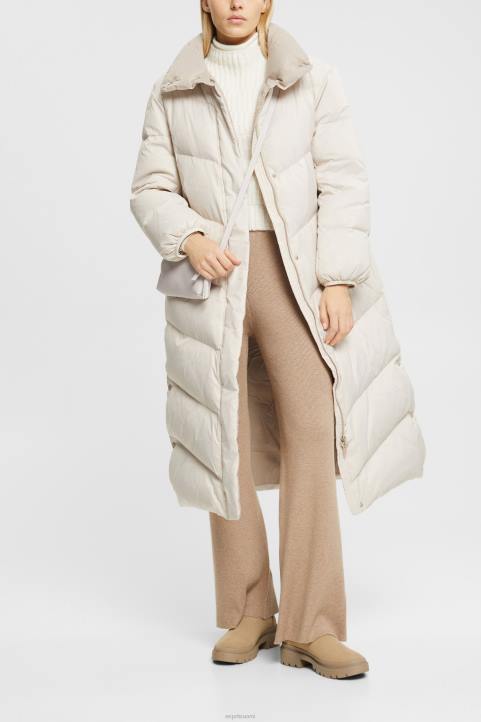 naiset Esprit taupe korkeat joustinneulehousut housut & housut 82T6467