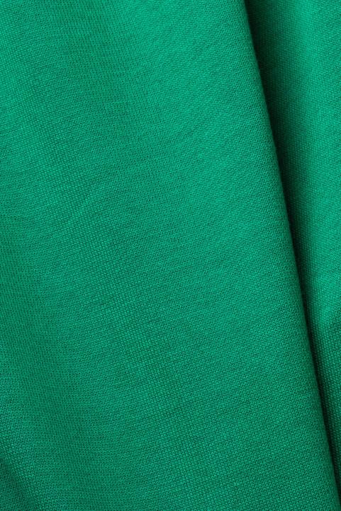 naiset Esprit tummanvihreä verryttelyhousut logolla, luomupuuvillaa housut & housut 82T65