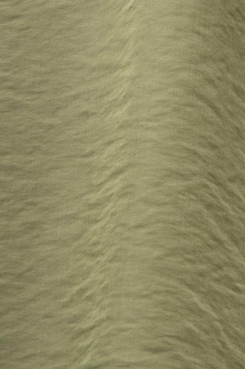 naiset Esprit vaalea khaki leveät satiiniset housut housut & housut 82T691