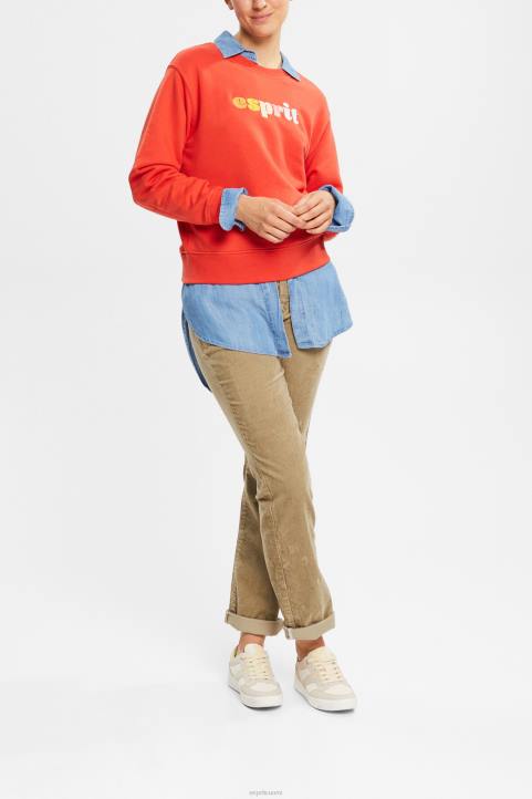 naiset Esprit vaalea khaki nyörihousut housut & housut 82T6346