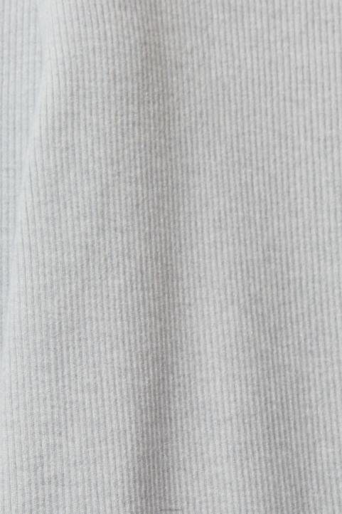 naiset Esprit vaalean harmaa korkeat joustinneulehousut housut & housut 82T6466