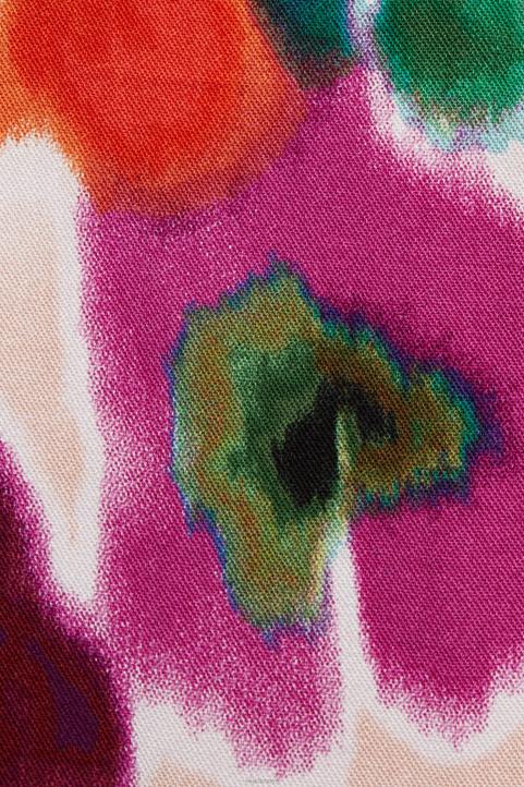 naiset Esprit valkoinen kukkakuvioiset leveät housut housut & housut 82T6131