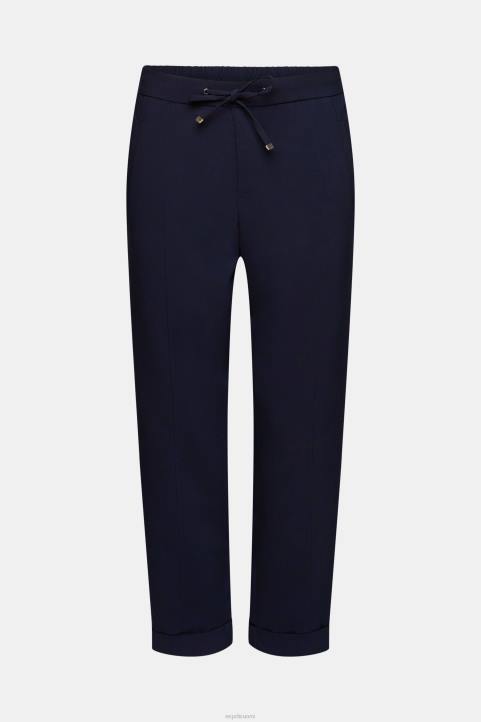 naiset Esprit laivasto lenkkeilyhousut lenkkeilijät 82T626