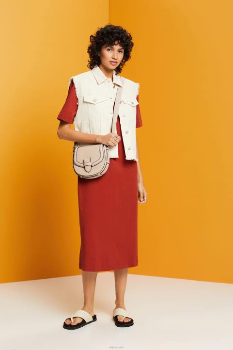 naiset Esprit jäätä rispaantunut denim liivi liivi 82T662