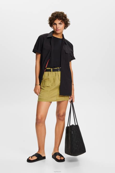 naiset Esprit musta viskoosiliivin yläosa liivi 82T6260