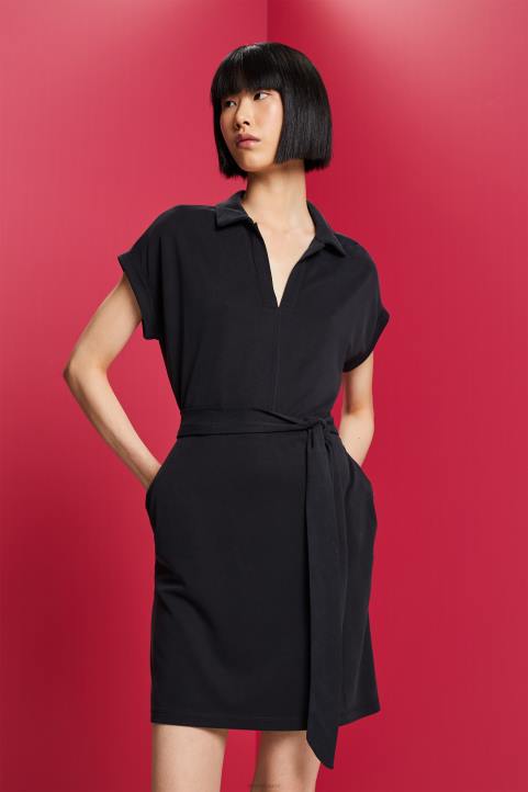 naiset Esprit antrasiitti V-kaula-aukkoinen midi-mekko mekot 82T673