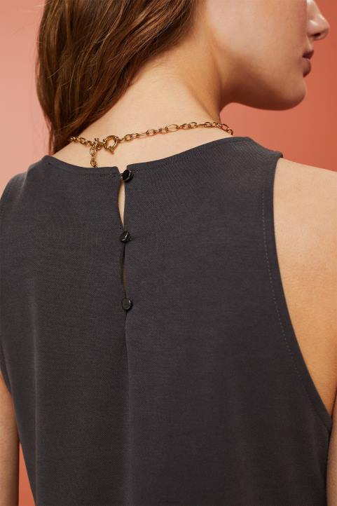 naiset Esprit antrasiitti modaalisekoitettu tank-midi-mekko mekot 82T652