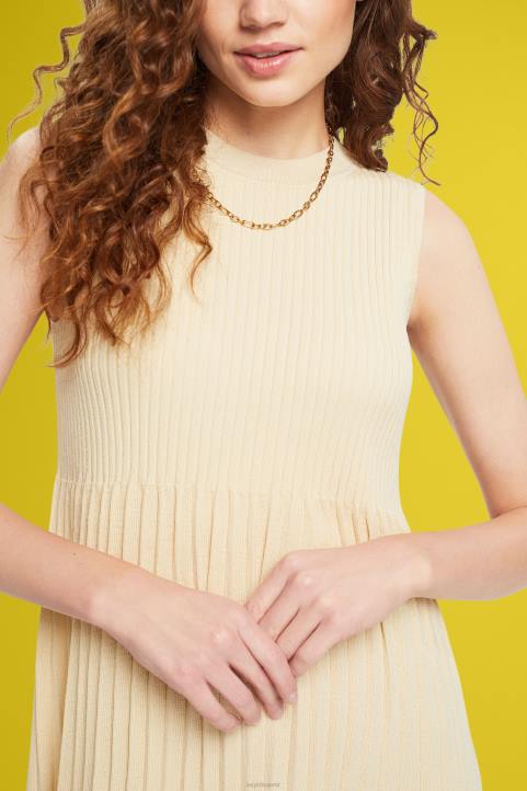 naiset Esprit hiekka laskosmallinen ja leveä mekko mekot 82T6383