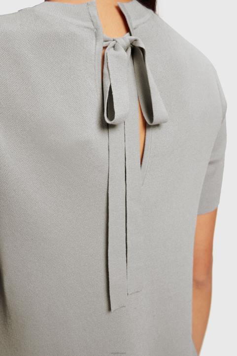 naiset Esprit keskiharmaa laskostettu peplum mekko mekot 82T6487