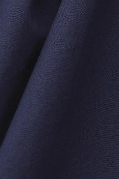 naiset Esprit laivasto puuvillainen midi-mekko mekot 82T6185