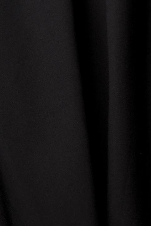 naiset Esprit musta midi-mekko brodeerauksella, lenzing ecovero mekot 82T6204