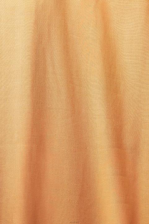 naiset Esprit persikka sekoitettu pellava: paitamekko vyöllä mekot 82T6542