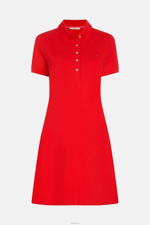 naiset Esprit punainen Dolphin Tennis Clubin klassinen poolomekko mekot 82T6507