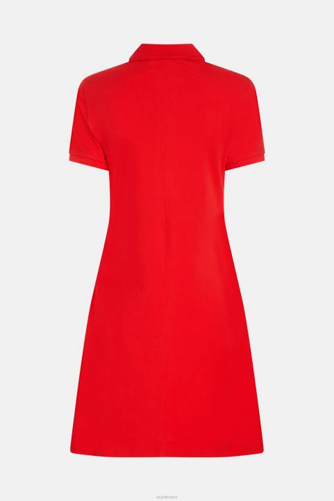 naiset Esprit punainen Dolphin Tennis Clubin klassinen poolomekko mekot 82T6507