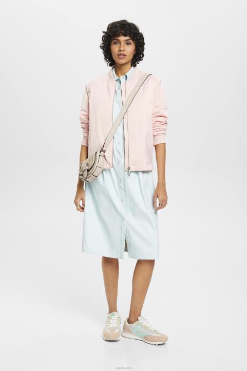 naiset Esprit vaalean vesivihreä tekonahkainen paitamekko mekot 82T6295