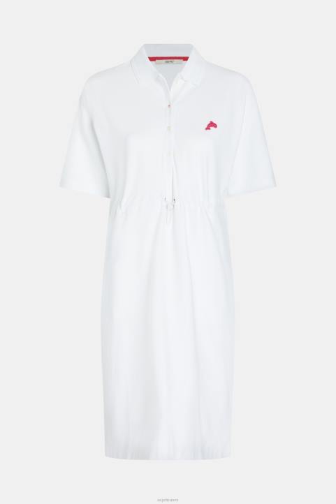 naiset Esprit valkoinen delfiinien tennisklubin laskostettu poolomekko mekot 82T6502