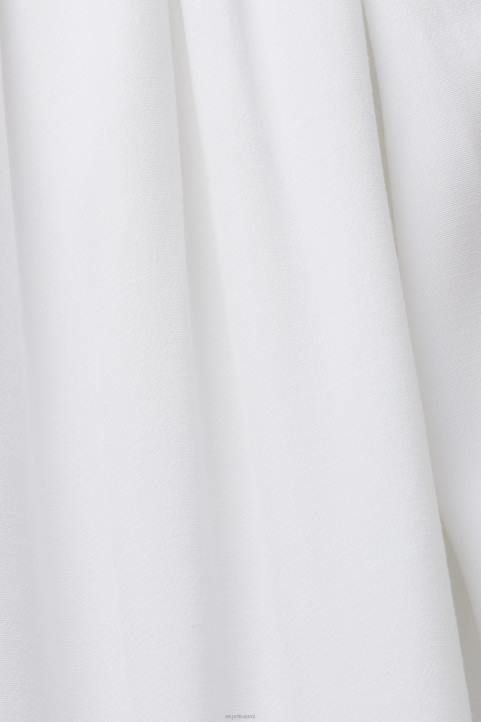 naiset Esprit valkoinen nauhamekko smokkilla, tencel mekot 82T6203