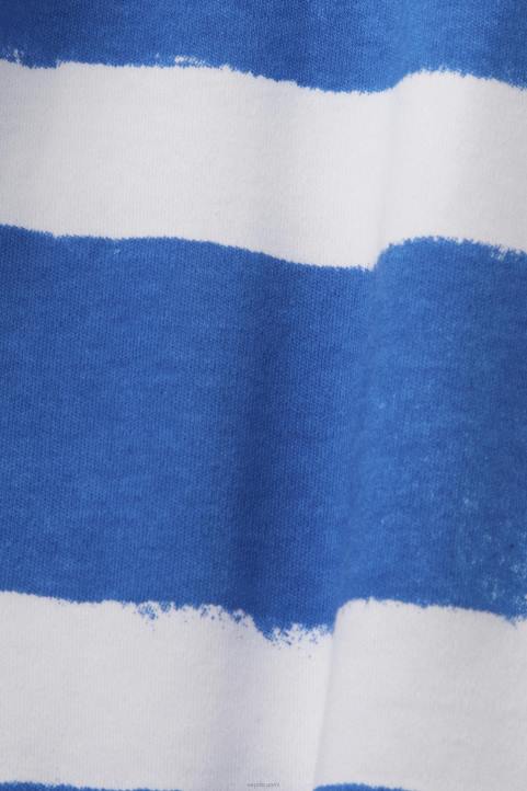 naiset Esprit valkoinen raidallinen t-paitamekko mekot 82T6182