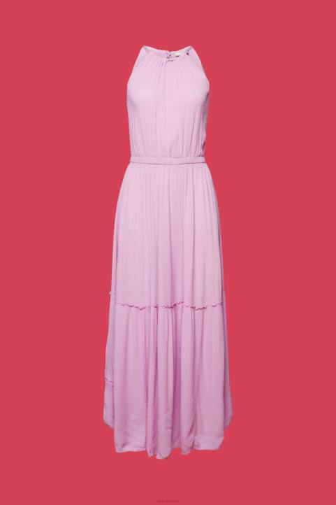 naiset Esprit violetti mekot kevyesti kudottu mekot 82T6130