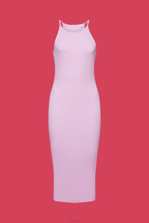 naiset Esprit violetti mekot neulotut mekot 82T6139