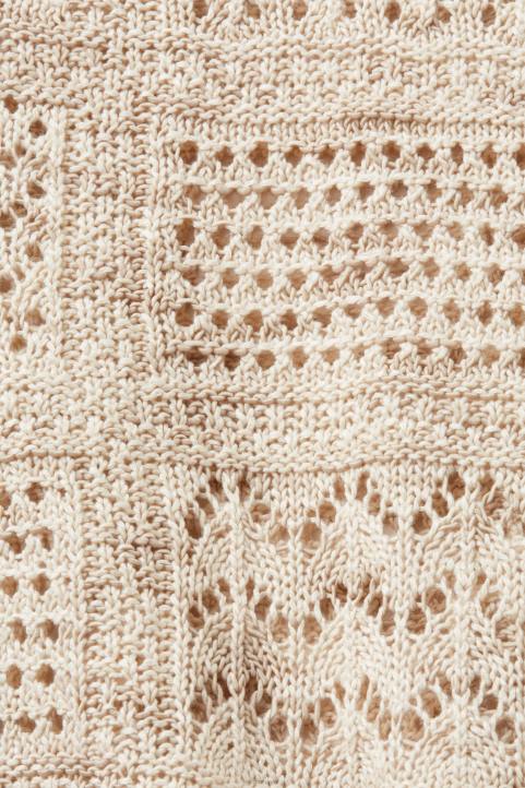 naiset Esprit hiekka hihaton neule neuleet 82T67