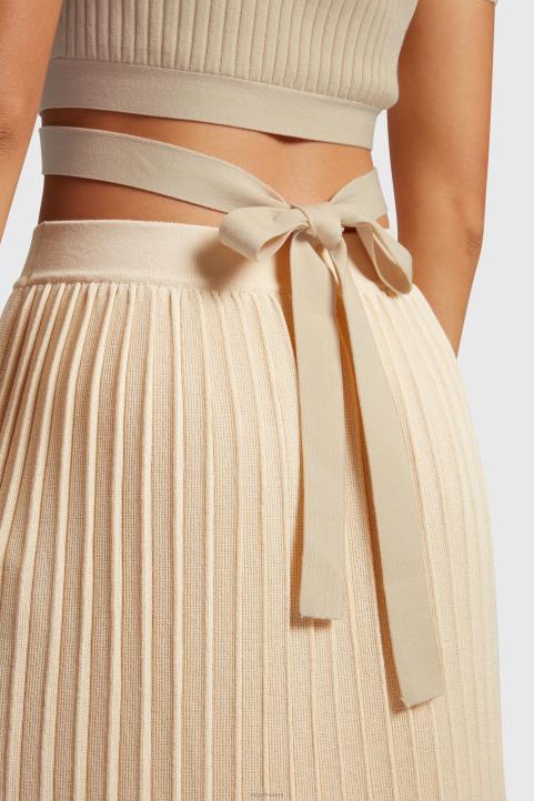 naiset Esprit hiekka laskostettu yläosa neuleet 82T6376