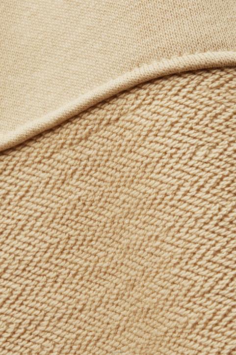 naiset Esprit hiekka leikattu tilkkutukkainen huppari neulepaidat & hupparit 82T6289