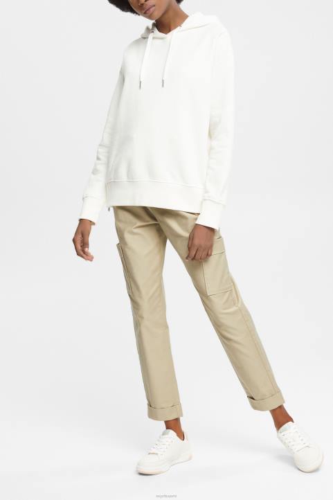 naiset Esprit luonnonvalkoinen collegepaita huppari neulepaidat & hupparit 82T6509