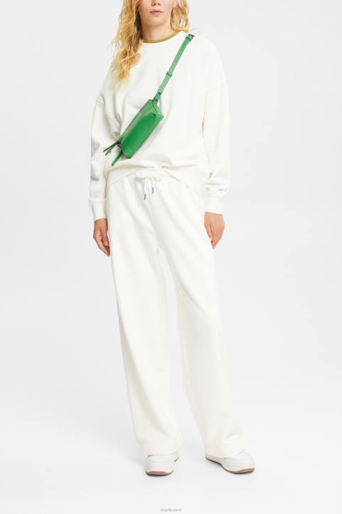 naiset Esprit luonnonvalkoinen rennon mallin collegepaita neulepaidat & hupparit 82T6523