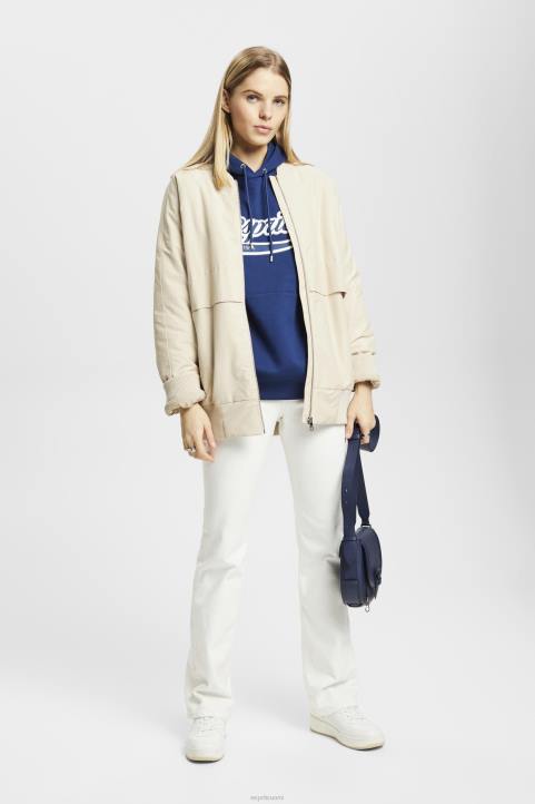 naiset Esprit muste logoprinttihuppari neulepaidat & hupparit 82T6171