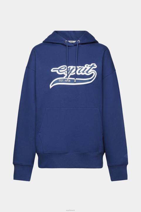 naiset Esprit muste logoprinttihuppari neulepaidat & hupparit 82T6171