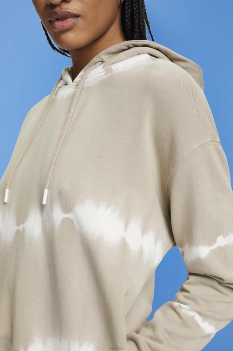 naiset Esprit pölyisen vihreä solmittava huppari neulepaidat & hupparit 82T6296