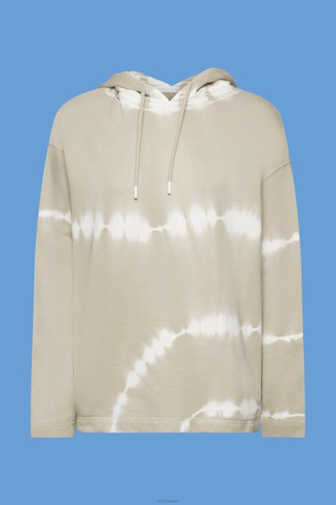 naiset Esprit pölyisen vihreä solmittava huppari neulepaidat & hupparit 82T6296