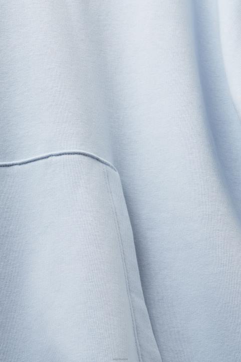 naiset Esprit pastellinsininen huppari kengurutaskulla neulepaidat & hupparit 82T6351