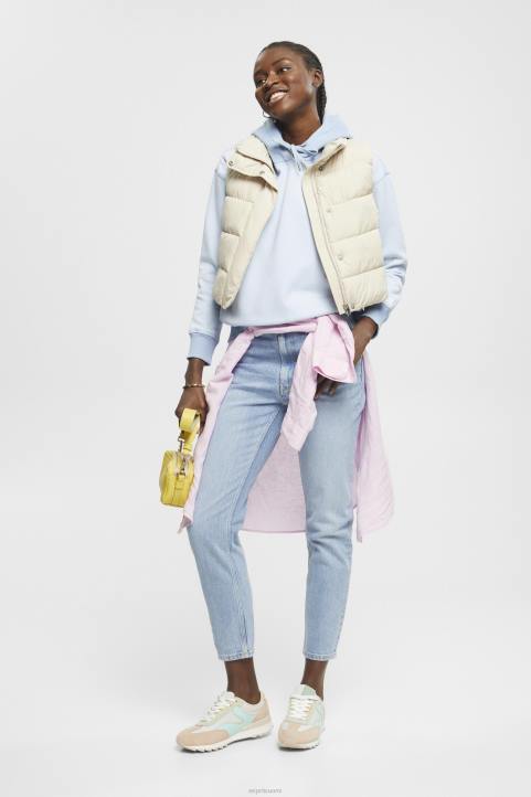 naiset Esprit pastellinsininen huppari sydämellä neulepaidat & hupparit 82T6352