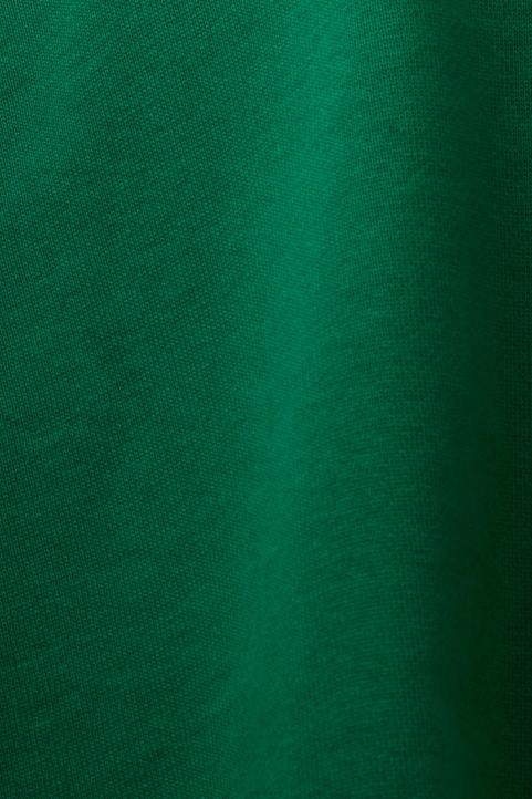 naiset Esprit tummanvihreä brodeerattu logohuppari, luomupuuvillaa neulepaidat & hupparit 82T610