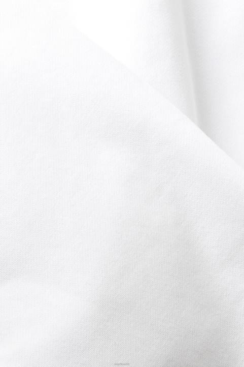 naiset Esprit valkoinen leikattu collegepaita neulepaidat & hupparit 82T6153