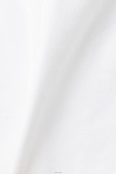 naiset Esprit valkoinen puolivetoketjullinen pusero neulepaidat & hupparit 82T6159