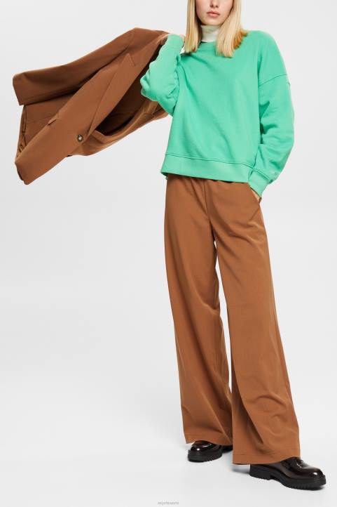 naiset Esprit vihreä rennon mallin collegepaita neulepaidat & hupparit 82T6524