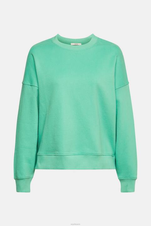 naiset Esprit vihreä rennon mallin collegepaita neulepaidat & hupparit 82T6524